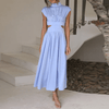 Jovanna | Zeitloses langes Kleid mit edlem Design