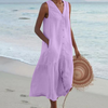 Amaya | Lässiges V-Neck-Kleid für den Sommer
