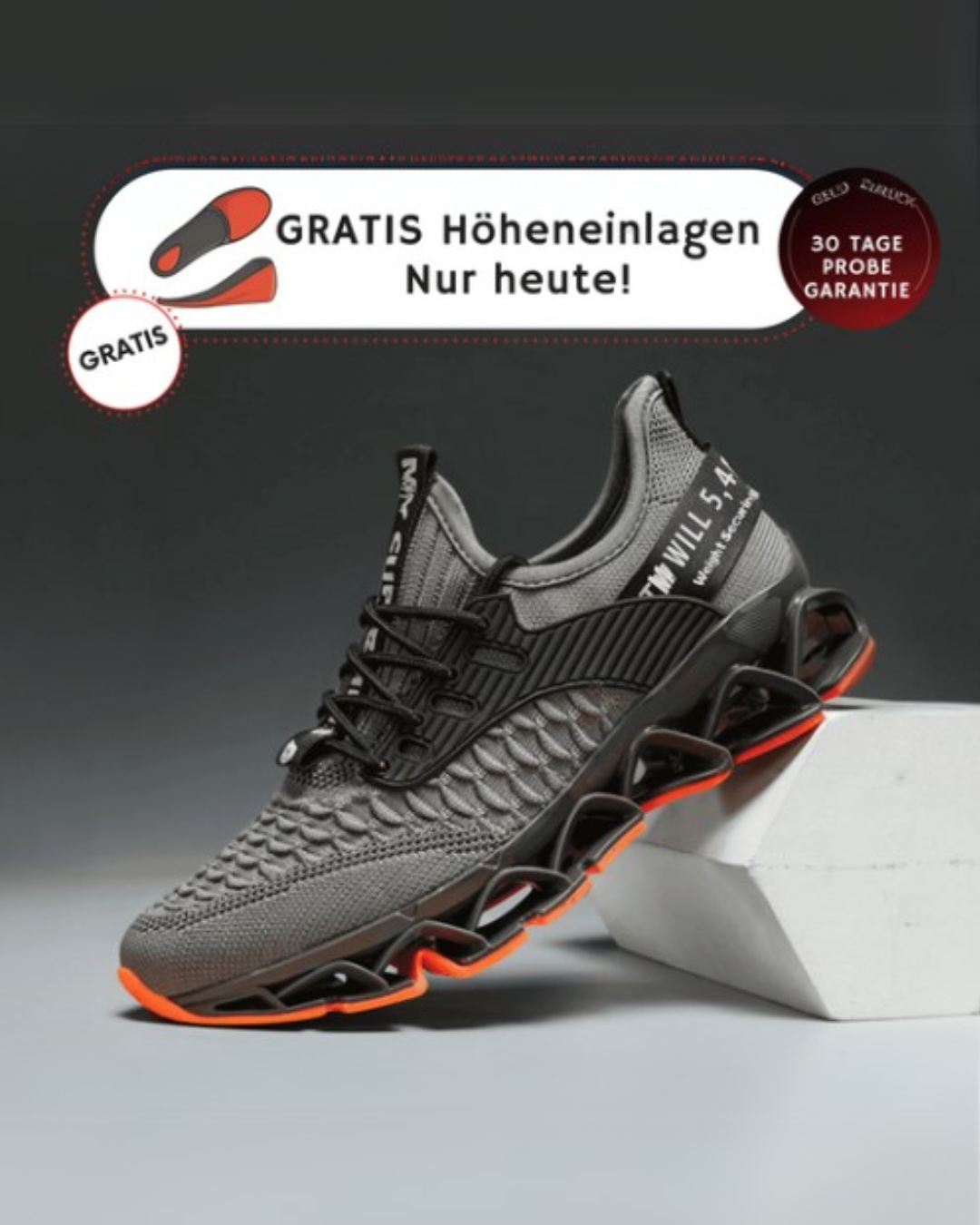 Maxrod | Höhenverstellbare Schuhe