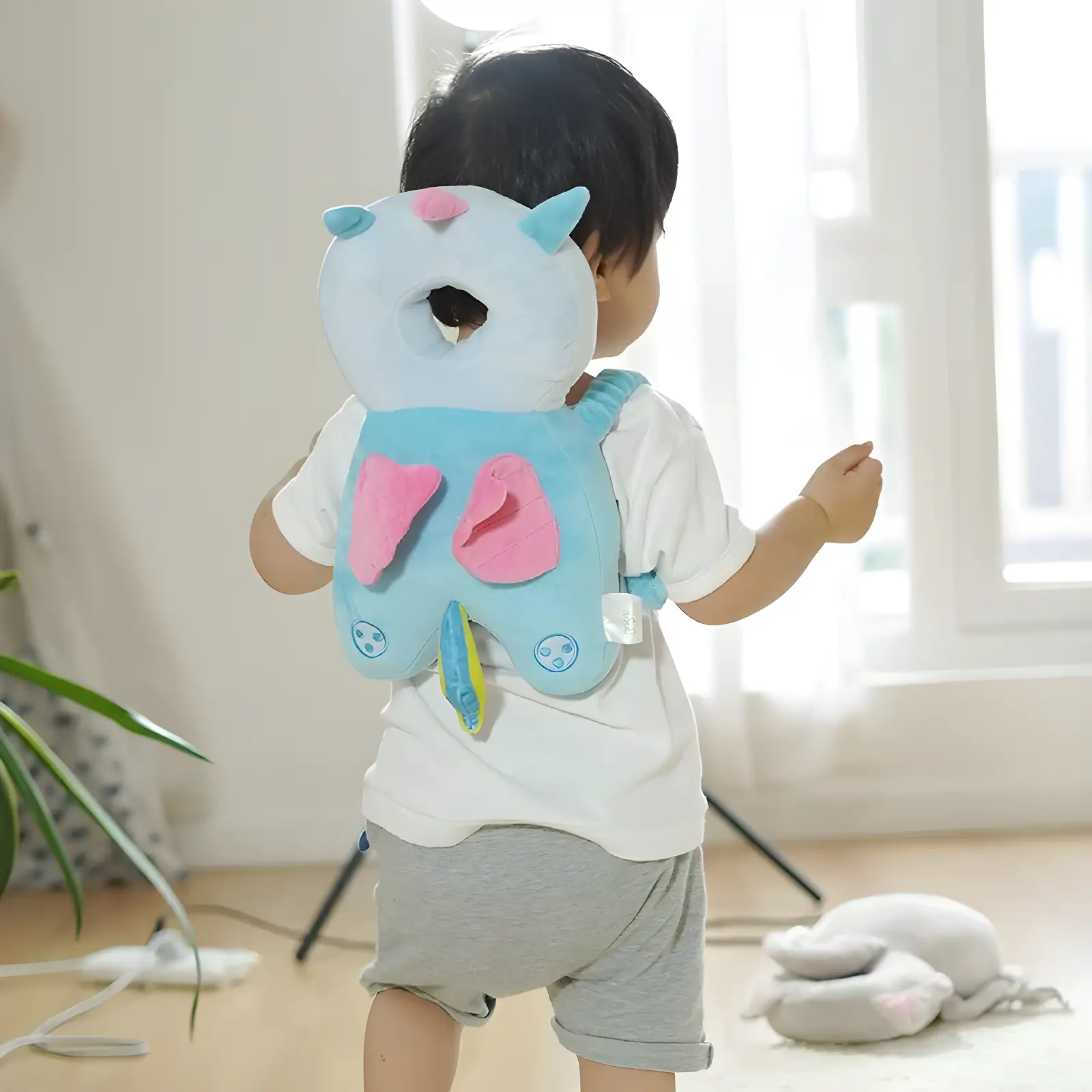 Babyretter™ | Kopfschutz-Rucksack | 50% RABATT HEUTE! - Einhorn