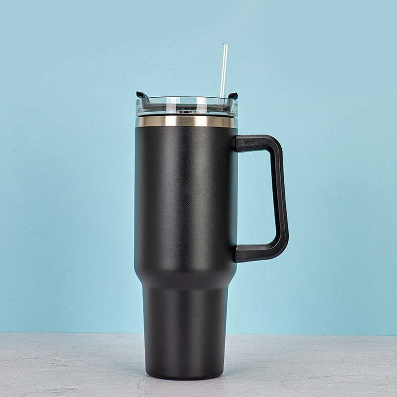 ThermoGenuss 1.2L | Halten Sie Ihre Getränke extra lange heiß und kalt! - Water Bottle - Schwarz