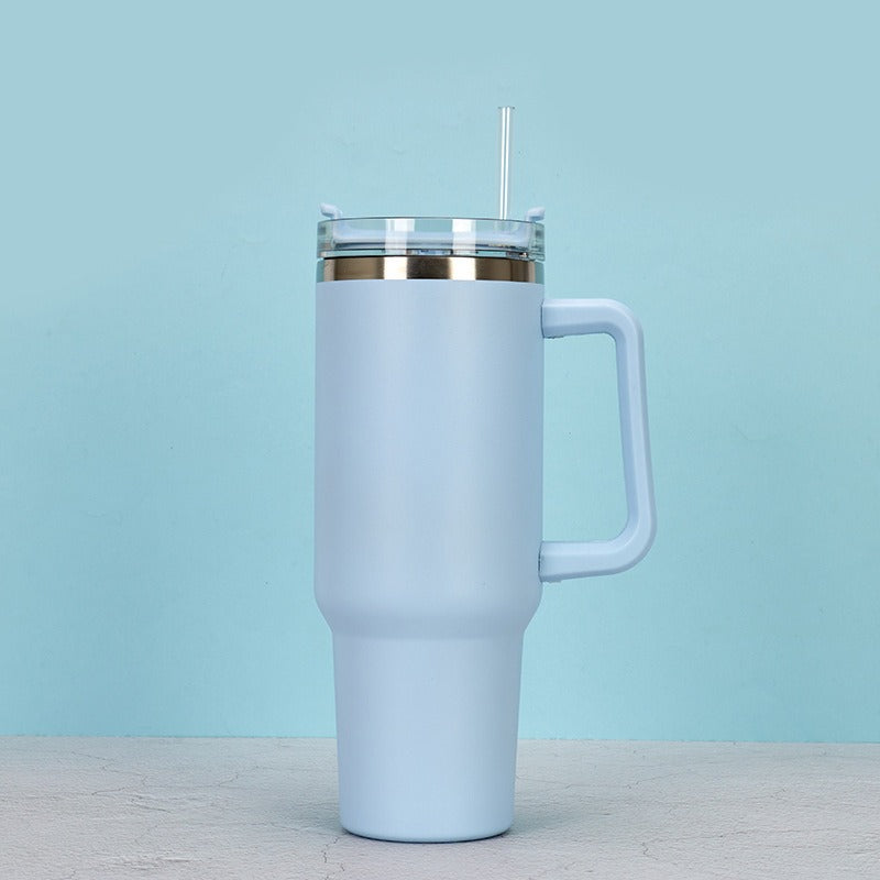 ThermoGenuss 1.2L | Halten Sie Ihre Getränke extra lange heiß und kalt! - Water Bottle - Blau