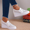 Cleofee | Glamouröse Sportschuhe mit Kristallbesatz