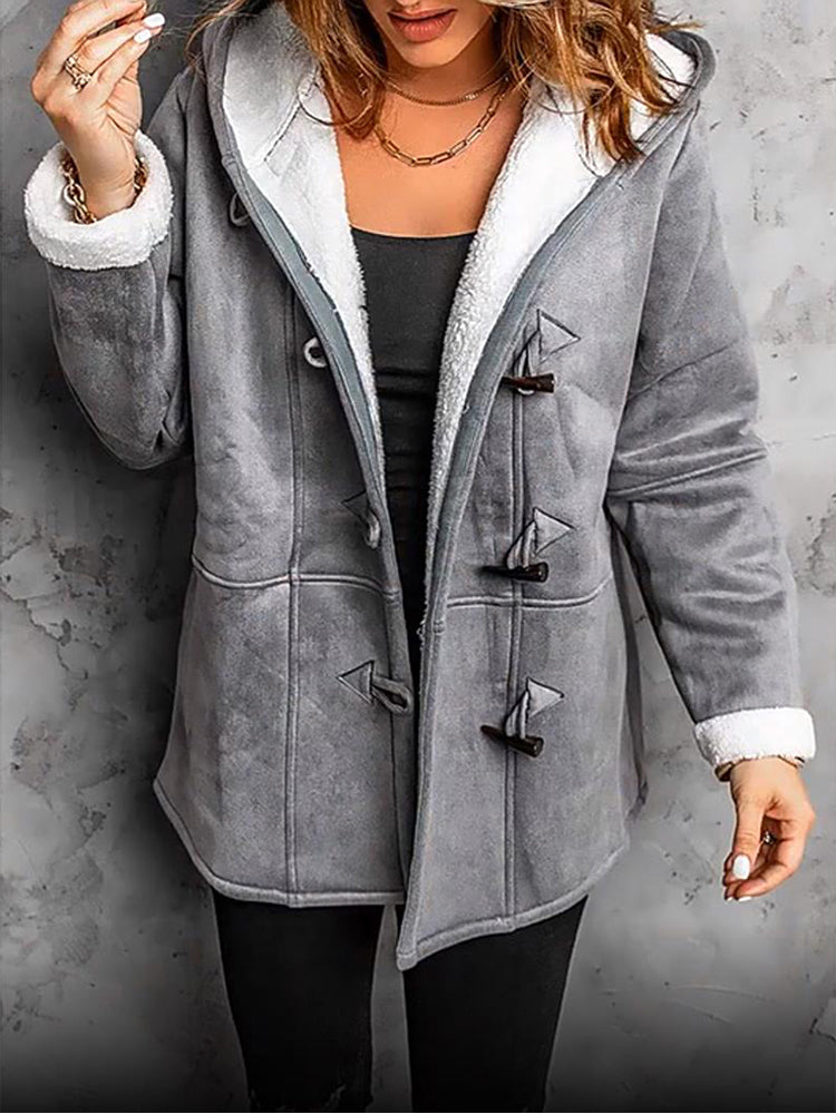 Hilda - Eleganter Herbstmantel - Grau / S