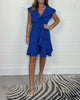 Bhea | Schickes Sommerkleid mit V-Ausschnitt und Volantdetails