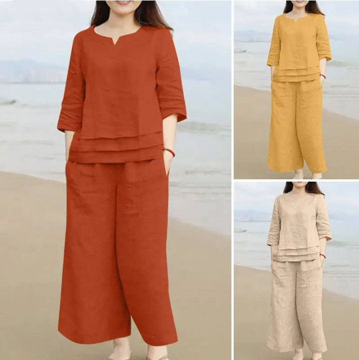 Sage | Elegantes Zweiteiliges Set in gedeckten Farben
