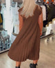 Julissa | Modernes Charme Faltenkleid in A-Linie