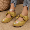 Nataly | modische flache Schuhe mit Schleifenakzent