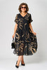 Analeia | luftiges Chiffonkleid in Plus-Size