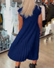 Julissa | Modernes Charme Faltenkleid in A-Linie