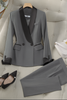 Jhenn | Tailleur mit Cigarette-Hose