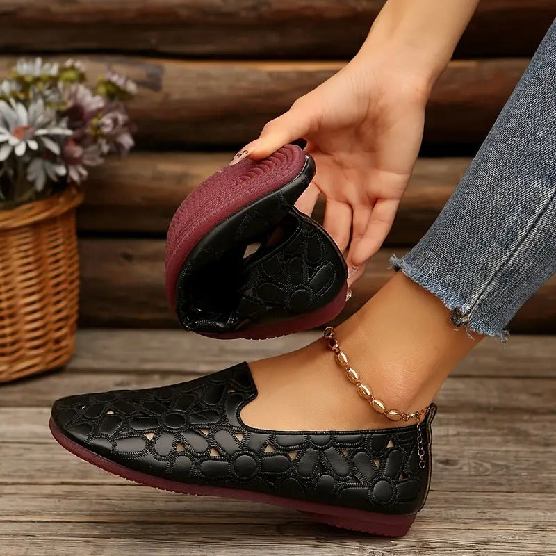Evie | Bequeme Oxford-Ballerinas für Damen
