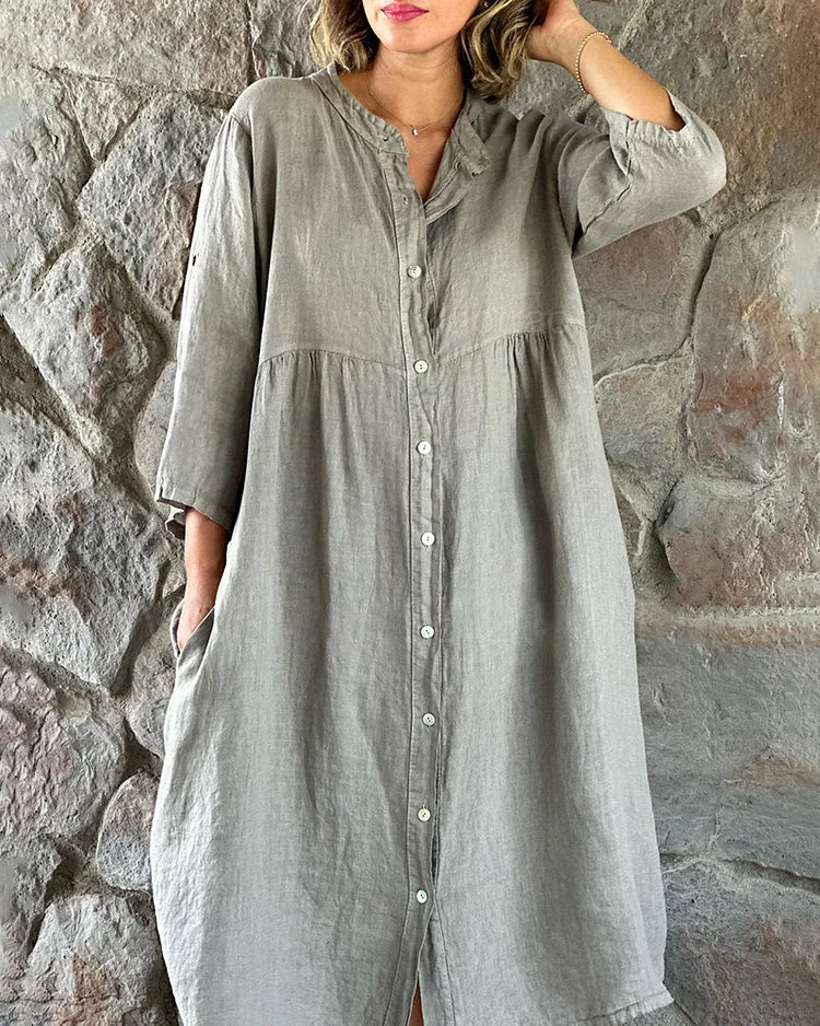 Leila | Schickes Baumwollkleid für den Alltag