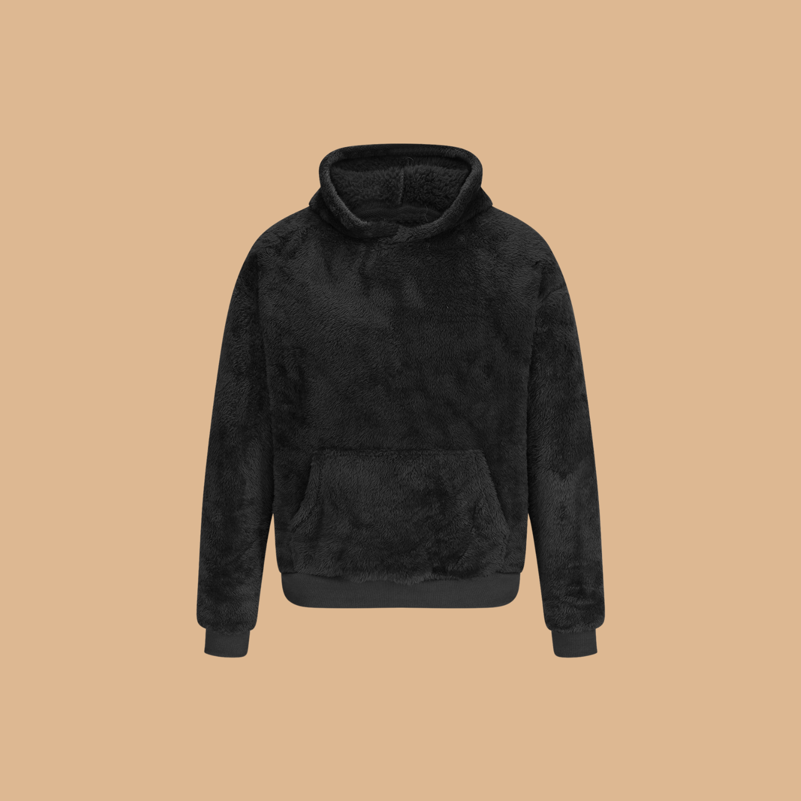 Cleo™ | Bequemer Hoodie - Schwarz / S
