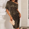 Anne | Pailletten-Partykleid mit One-Shoulder-Design für Damen