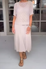 Genevieve | elegantes Sommerkleid mit gestricktem Oberteil