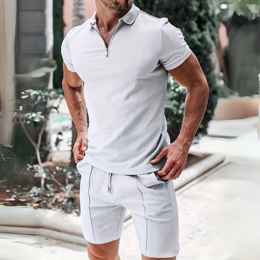 Ion | Lässiges Sommer-Outfit für Herren: Muskelshirt und Shorts