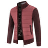 NordicWarm™ – Kuschelige Winter-Strickweste - Burgundisch / M