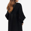 Liarra | Kleid mit Laternenärmeln & Stehkragen