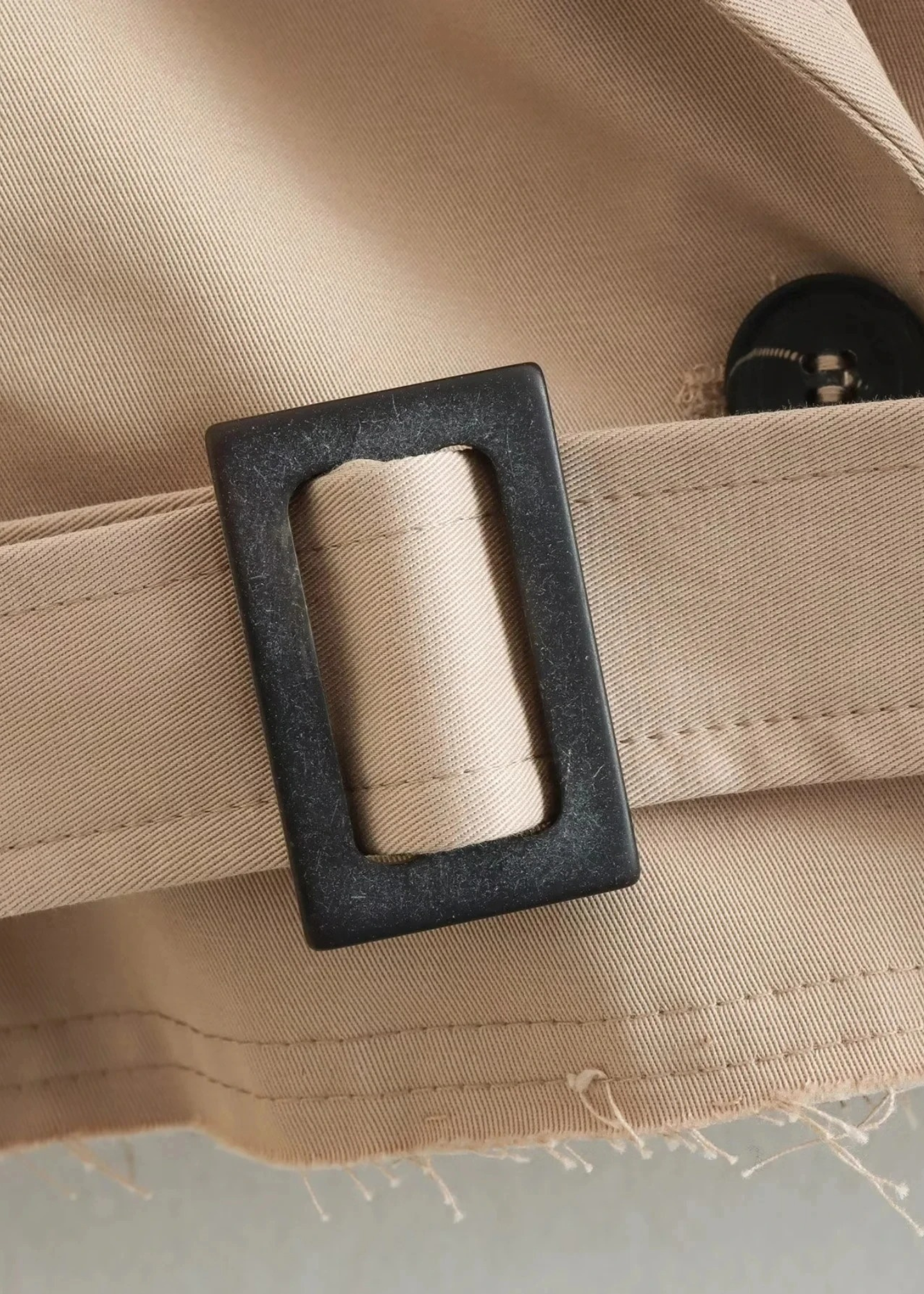 Radiah | Kurzer Trenchcoat Mit Gürtel