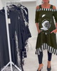 Ayra | elegantes Off-Shoulder Kleid mit asymmetrischem Design