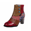 Zoe | elegante Stiefel - Rot / 36