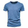 Julian™ | Klassisches T-Shirt - Denim Blau / S