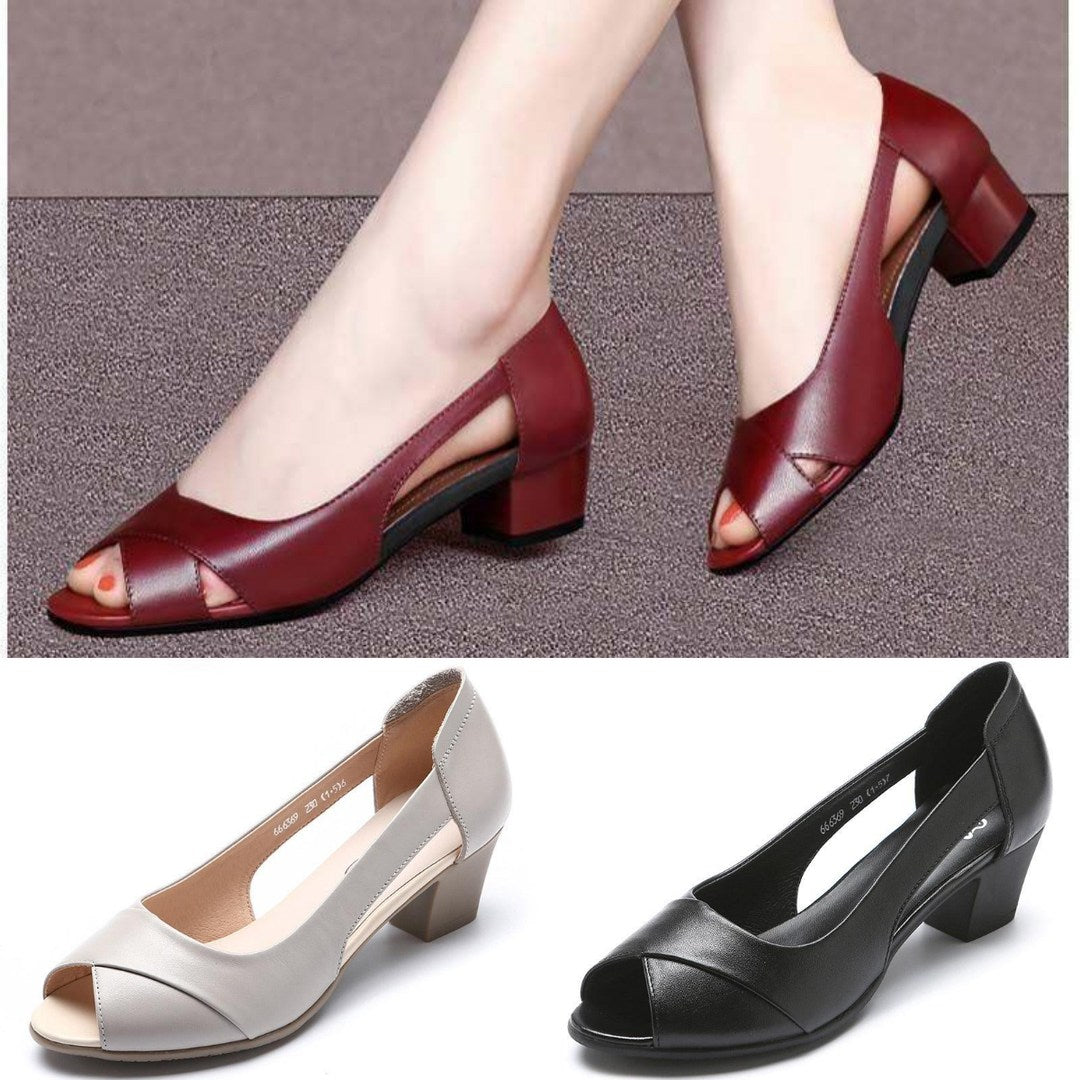 Zita | Rutschfeste Sandalen aus Leder mit weicher Sohle