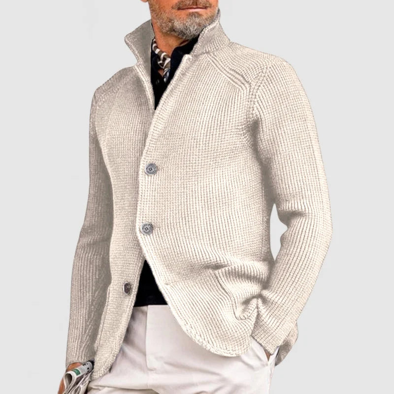 Adrian™ | Schicker Cardigan für Herren - Beige / S