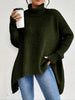 Briella | Eleganter Damenpullover, lang & kuschelig mit Rollkragen