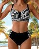 Azari | stylischer zweiteiliger Bikini mit Print