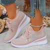 Ahya | Elegante Sneakers mit Strasssteinen