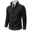 Edward™ | Moderne Herrenjacke - Mens Sweater - Schwarz / M