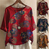 Vivienne | Feminines Kurzarmshirt mit Blumenmuster