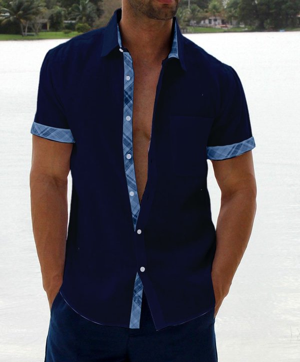 Harold | Herren Freizeithemd im Karo-Design mit Button-Down-Kragen