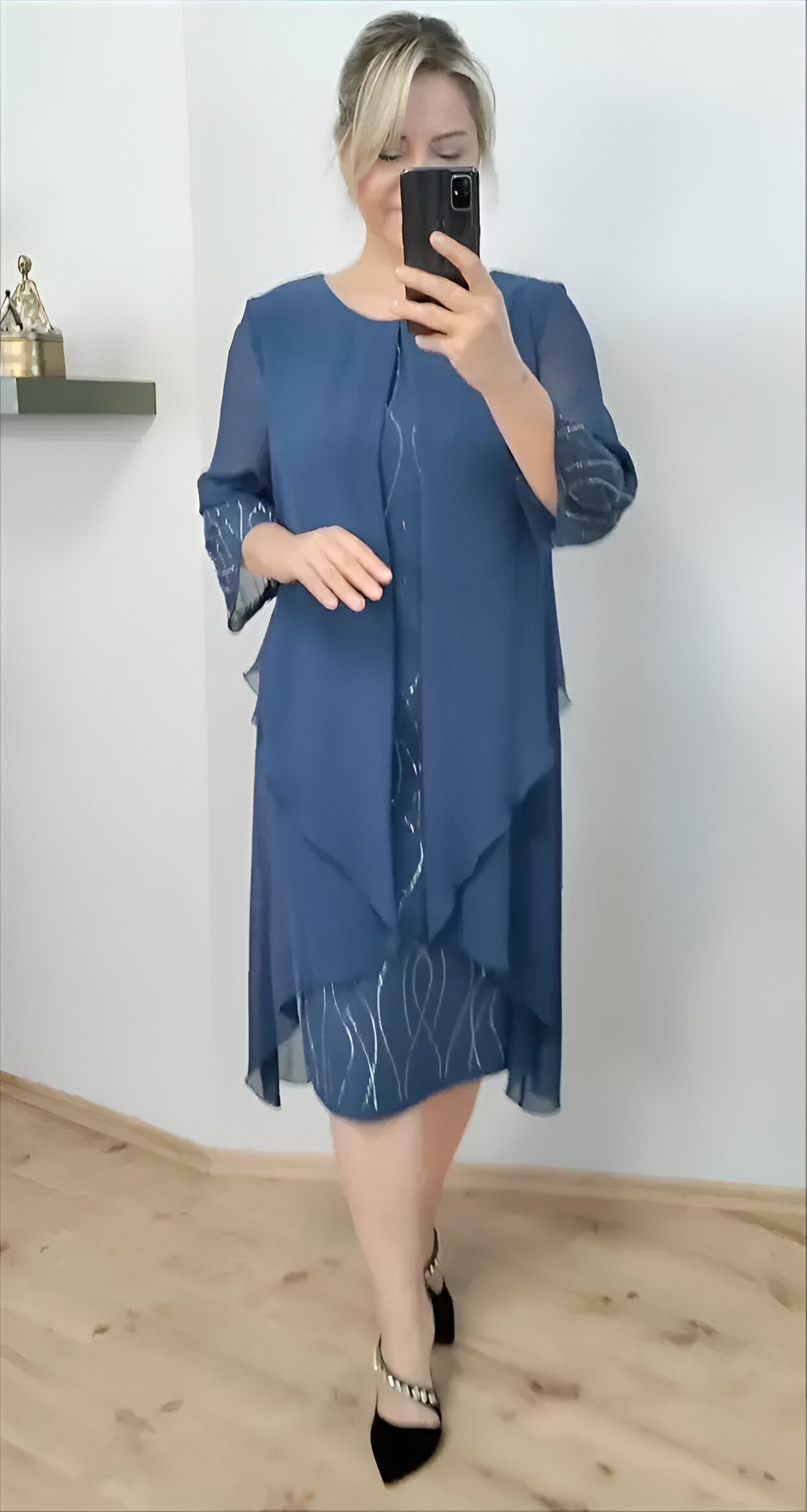 Alla | Elegantes Paillettenkleid