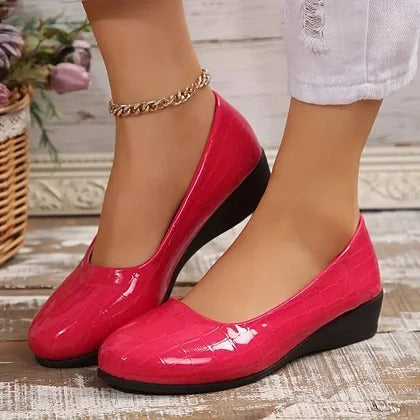 Rosa™ | Atmungsaktive Lederschuhe mit rutschfester Sohle