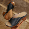 Lianna | Elegante orthopädische Sandalen mit Blockabsatz