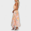 Aroha | Pastellfarbenes Träger-Maxikleid