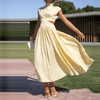 Jovanna | Zeitloses langes Kleid mit edlem Design