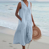Amaya | Lässiges V-Neck-Kleid für den Sommer