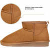 BreezeBoots™ | Boston Mini Stiefel - Braun / 36