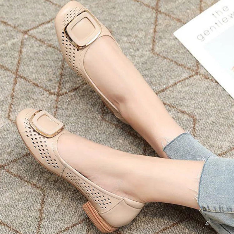 Elina | stylische Lederschuhe für den Strand