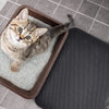 WabenMatte™ | Luxuriöse Waben-Katzenstreumatte | 50% RABATT HEUTE! - New Arrivals - Schwarz / S (30x30 cm)