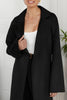 Anouk™ | Klassischer Wintermantel mit Kragen - Creme / XS