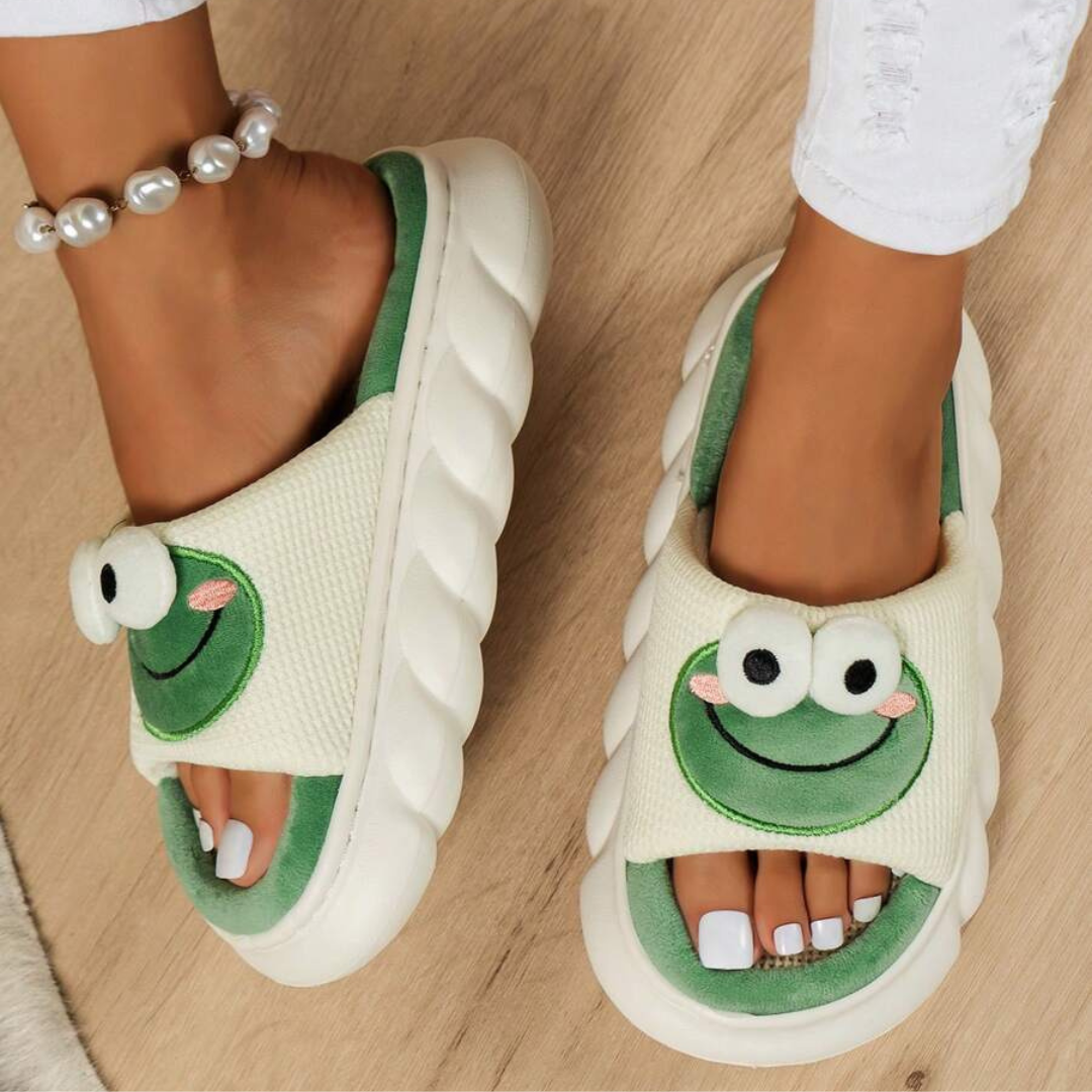 Todd | Lustige Frosch-Pantoffeln für gemütliche Tage