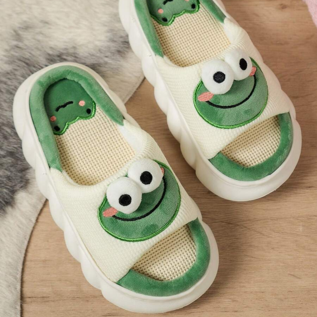 Todd | Lustige Frosch-Pantoffeln für gemütliche Tage