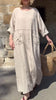 Yancy | Übergroßes Boho-Patchwork-Kleid