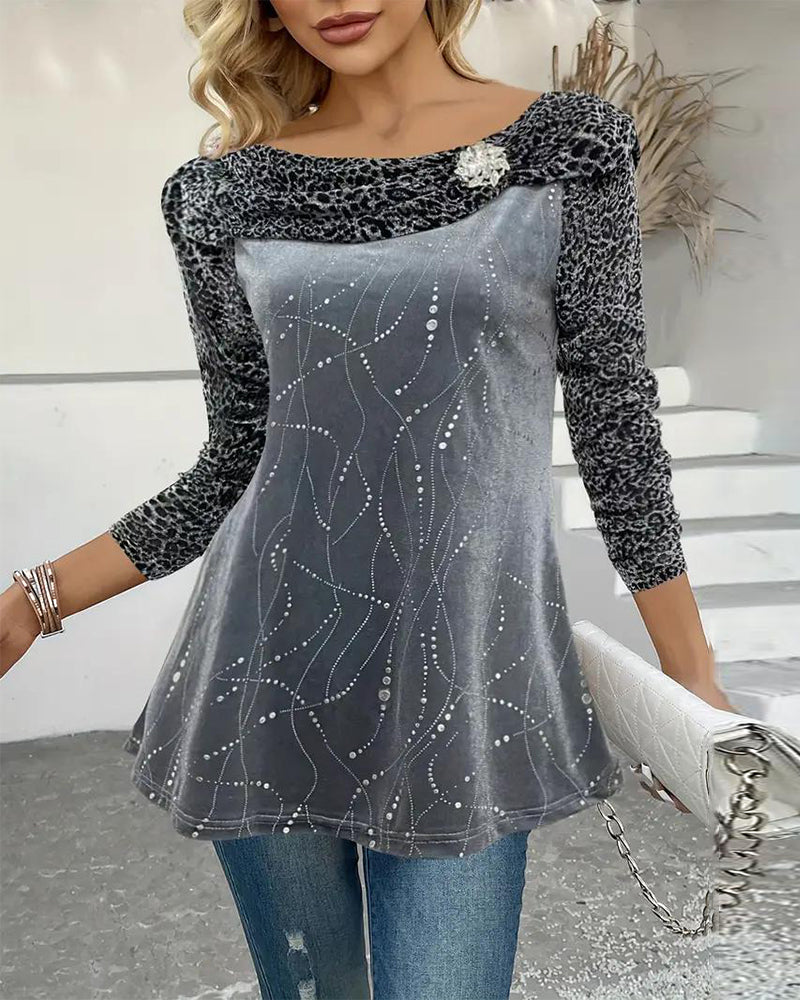 Alexandria | Damen-Langarmshirt, klassisch & modern