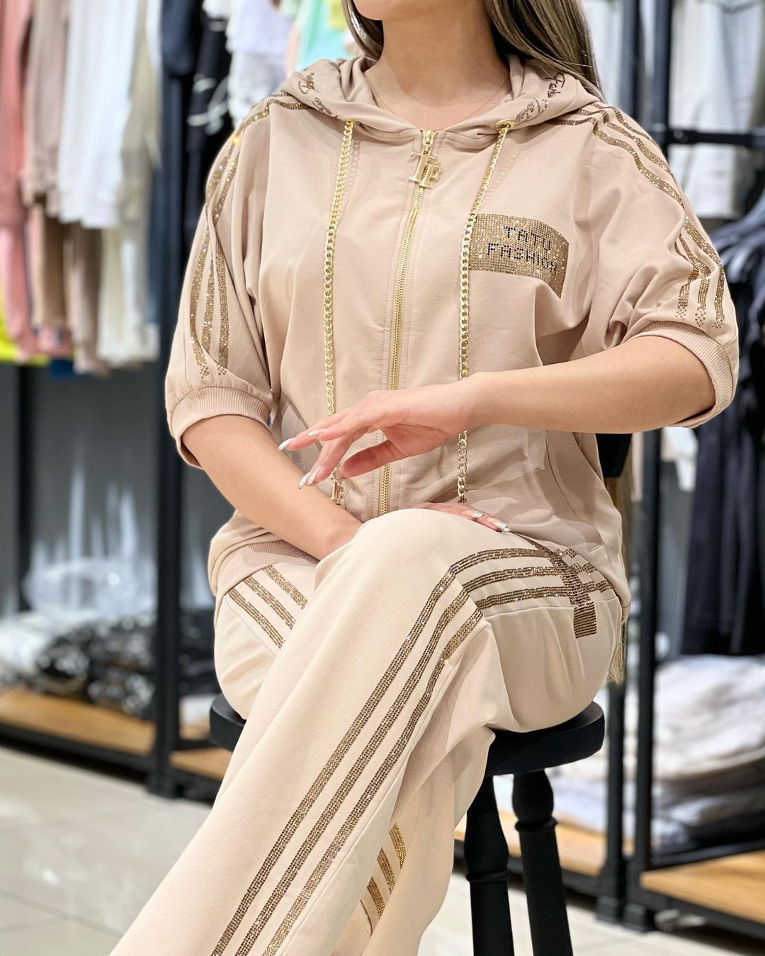 Kamila | Zweiteiliges Kapuzen-Set für Damen, bequem & modern